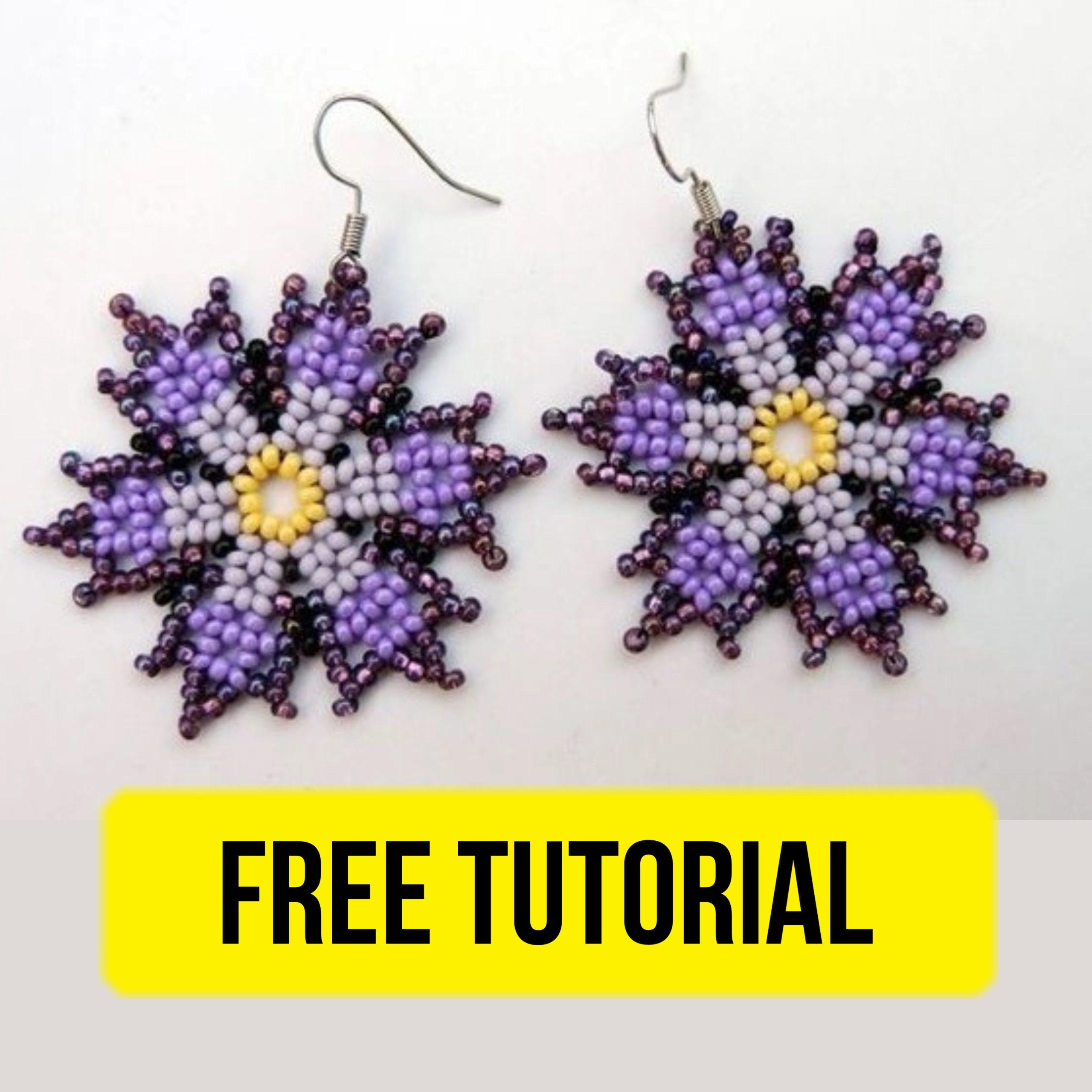 Free pattern for earrings Ksenia | Beads Magic | Bloglovin'